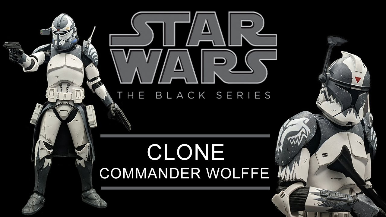 Star Wars Black Series Commander Wolffe Custom