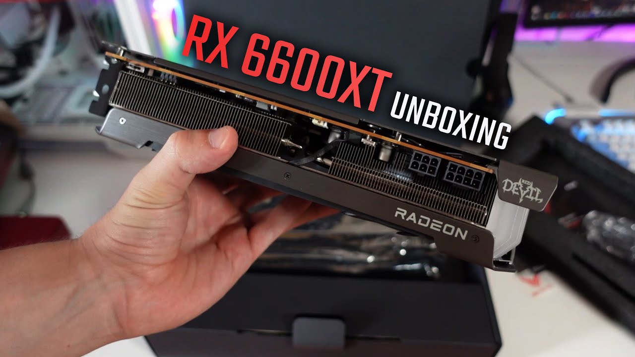 PowerColor RX 6600XT Red Devil  [Casual Unboxing]