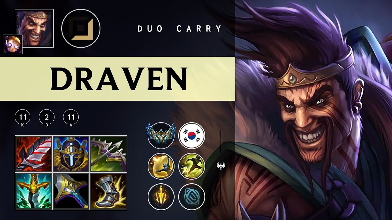 Draven ADC vs Zeri - KR Challenger Patch 25.23