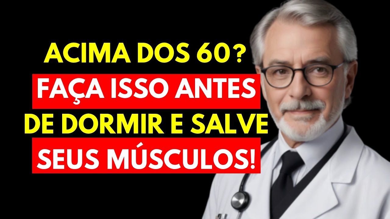 Idosos: PARE a Perda Muscular! FA&Ccedil;A ISSO ANTES DE DORMIR e Salve Seus M&uacute;sculos!