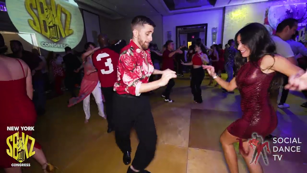 Salsa Social Dancing by Antonio & Michelle at the New York SBKZ Congress 2025