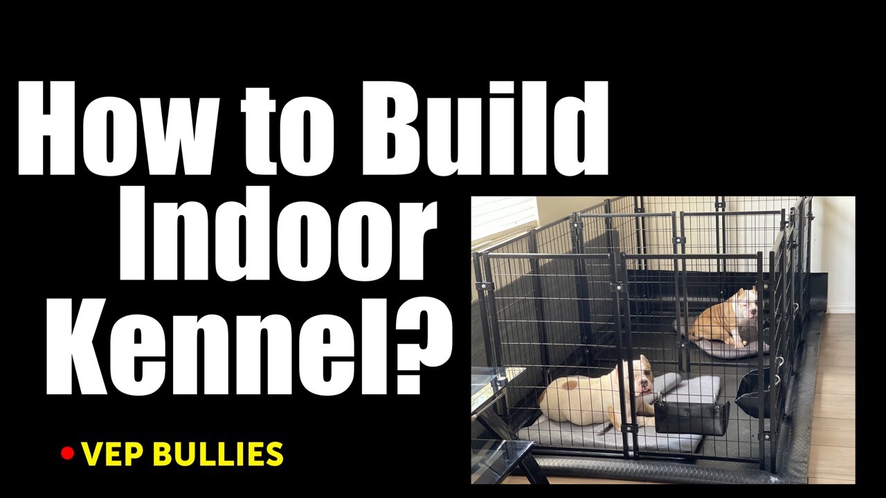 How To Build A Indoor Kennel Part# 2? @VEPBULLIES # AMERICANBULLY