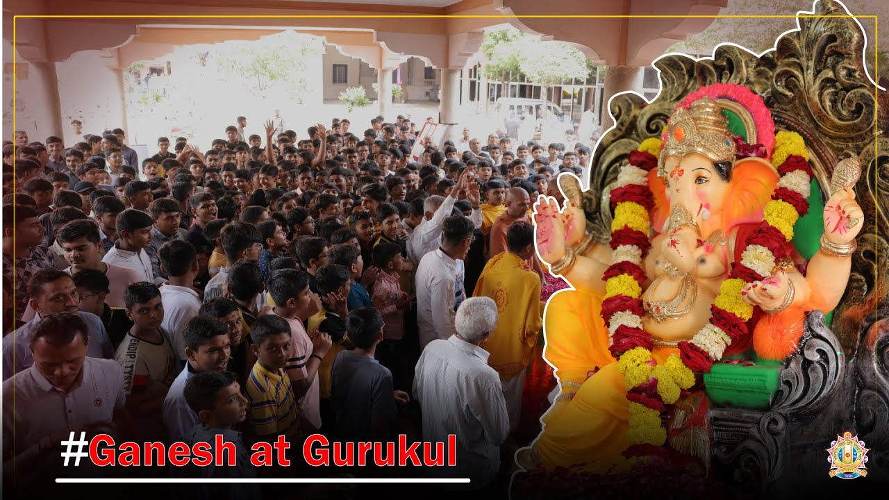 Ganesh Chaturthi Celebration at Rajkot Gurukul || Spiritual Bliss || #ganeshchaturthi #welcome