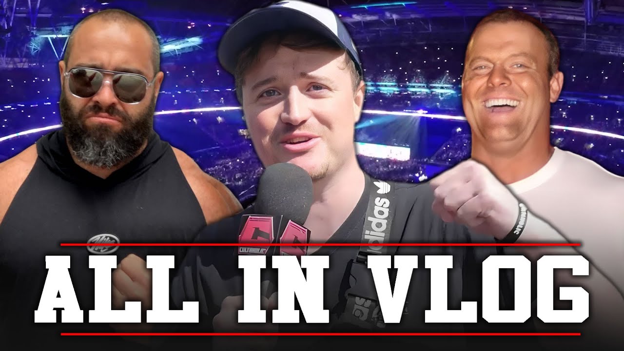 Our Weekend At The BIGGEST Wrestling Show EVER | AEW ALL IN VLOG