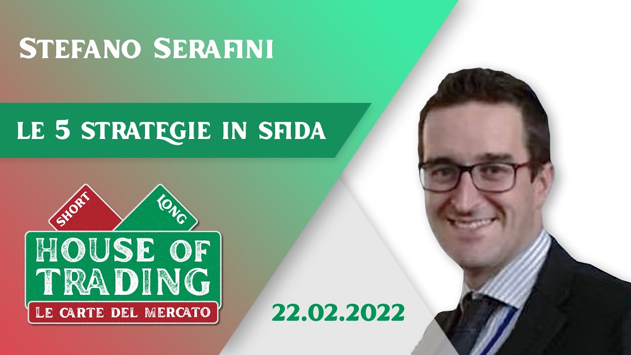 House Of Trading: ecco le 5 strategie di Stefano Serafini della puntata del 22 febbraio 2022
