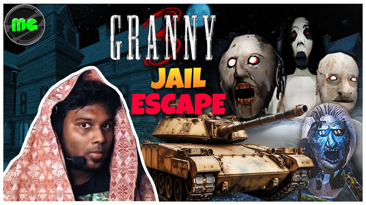 GRANNY 3 - Enhanced (NEW Update) - JAIL ESCAPE | Manguni Gamer
