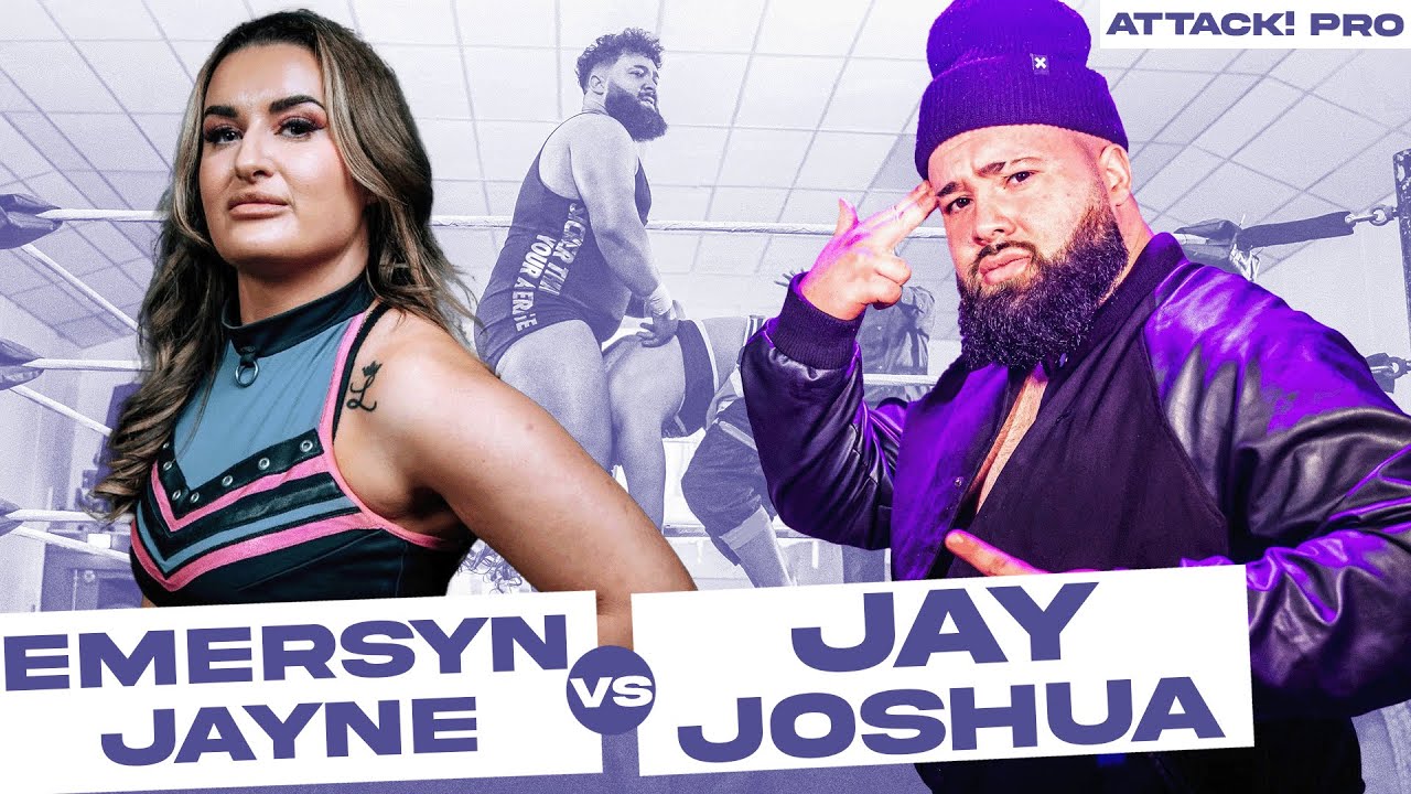 Emersyn Jayne vs Jay Joshua (ATTACK! Pro) #intergenderwrestling