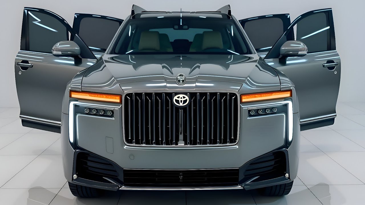 Toyota Century 2026 года: сверхроскошный седан, похожий на Rolls-Royce!