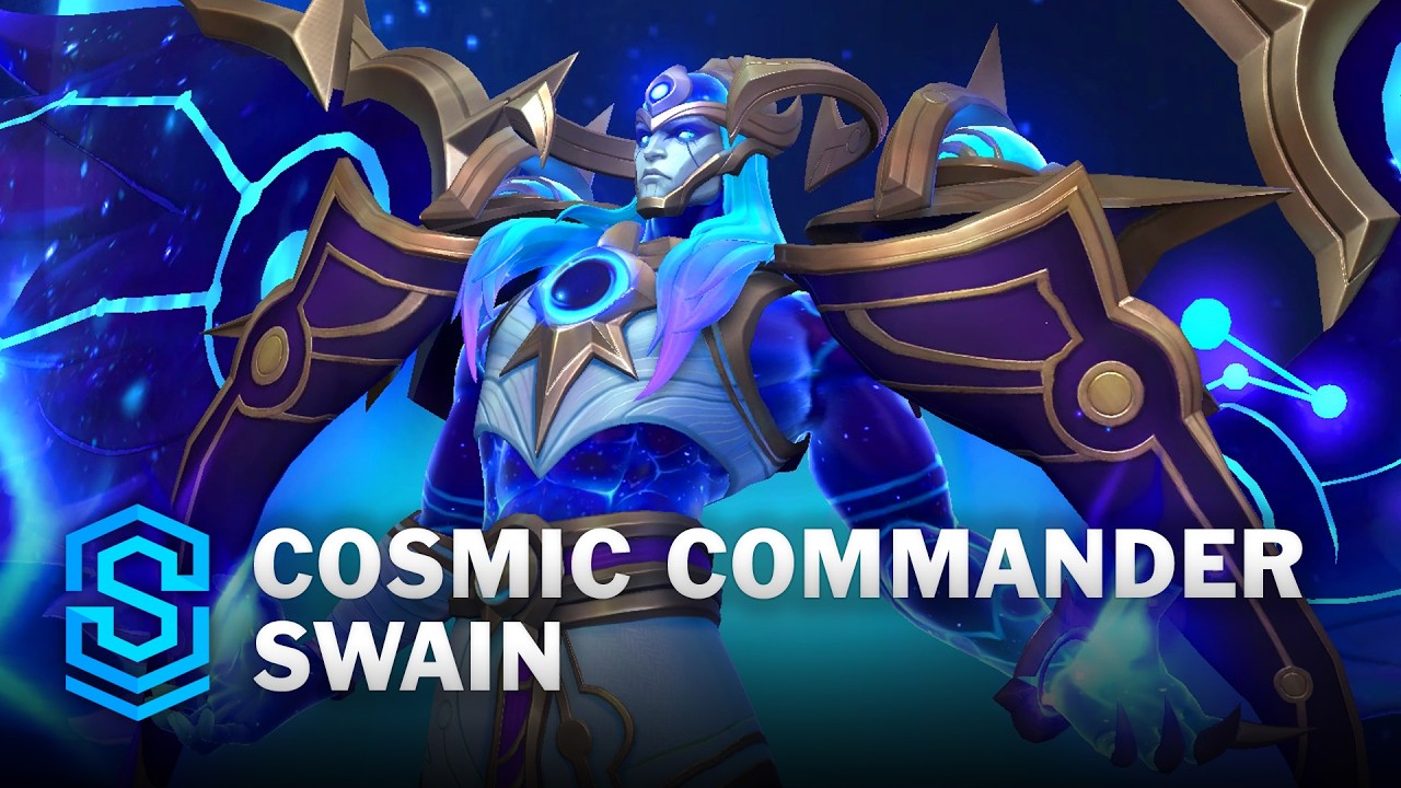 Cosmic Commander Swain Wild Rift Skin Spotlight