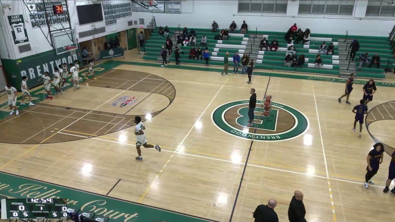 Brentwood High School vs Central Islip High School Mens Varsity Basketball