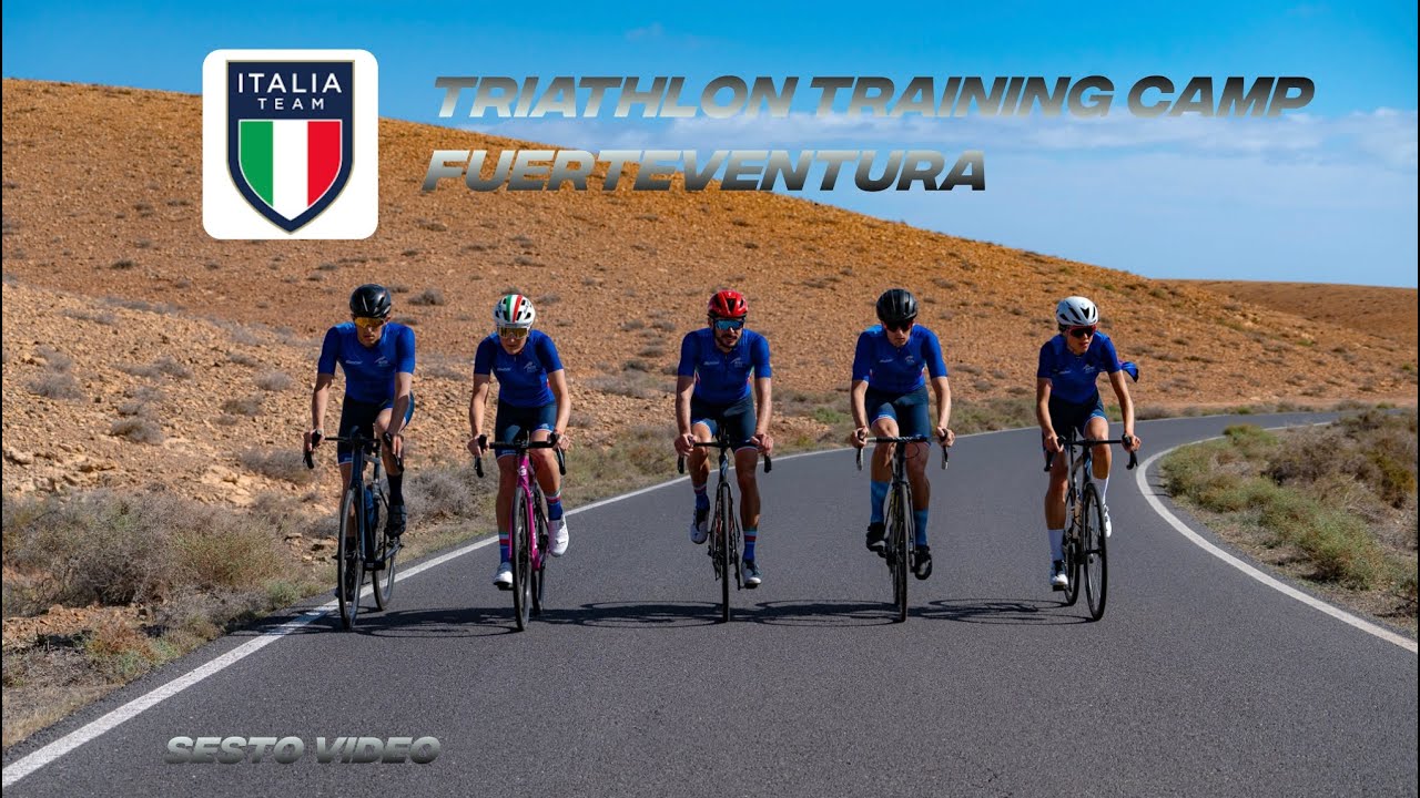 Triathlon training Camp con la Nazionale Italiana a Fuerteventura - 6° video