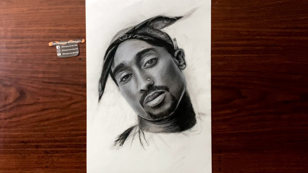 Cómo DIBUJAR un ROSTRO con CARBONCILLO/ Tiempo REAL