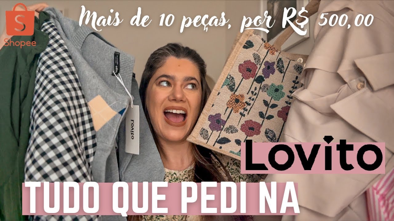 COMPRINHAS NA LOVITO - SHOPEE