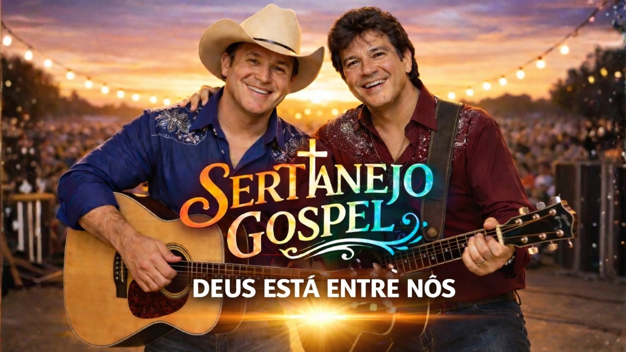 👉 ELE ESTÁ AQUI ENTRE NÓS  Sertanejo Gospel Ao Vivo Emocionante