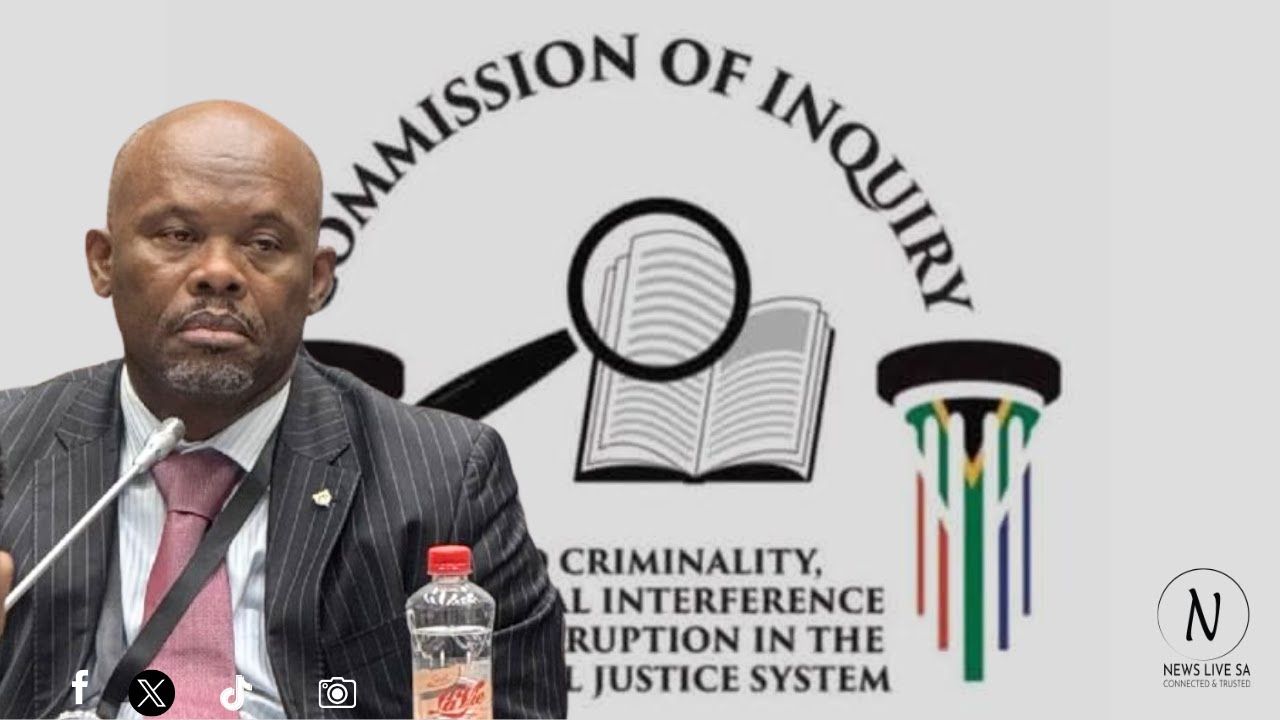 General Shadrack Sibiya Appears before the Madlanga Commission of Inquiry