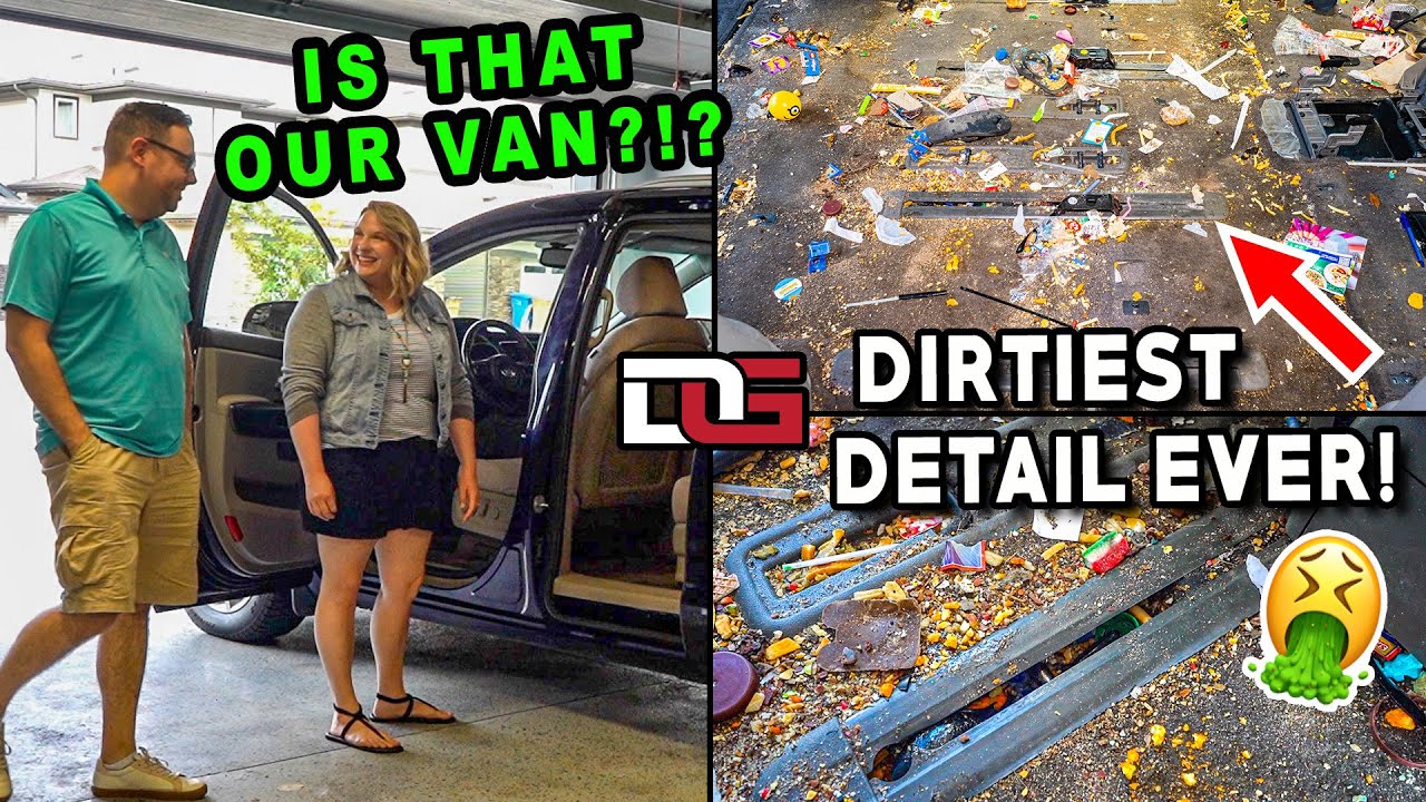 Deep Cleaning The NASTIEST Vehicle I've Ever Seen! | Insane 18 hour Detailing Transformation!