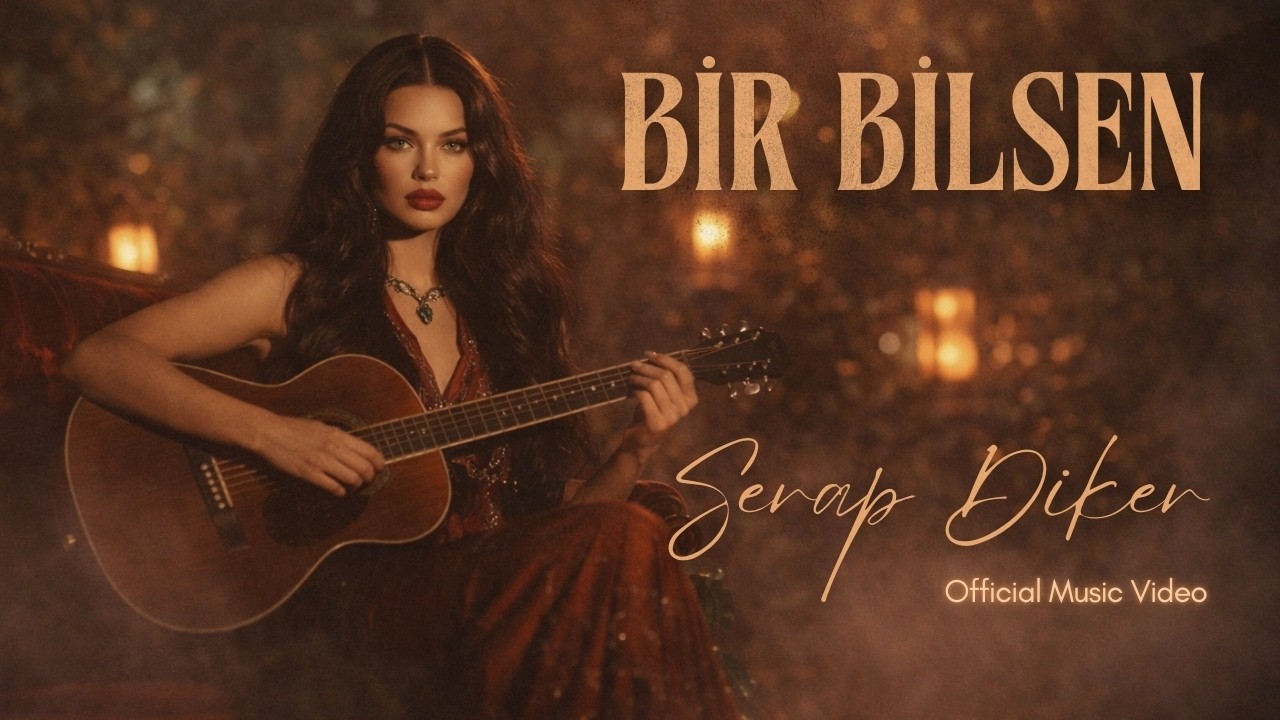 Bir Bilsen &ndash; Serap Diker | Official Music Video - Nostaljik Folk Psychedelic Music