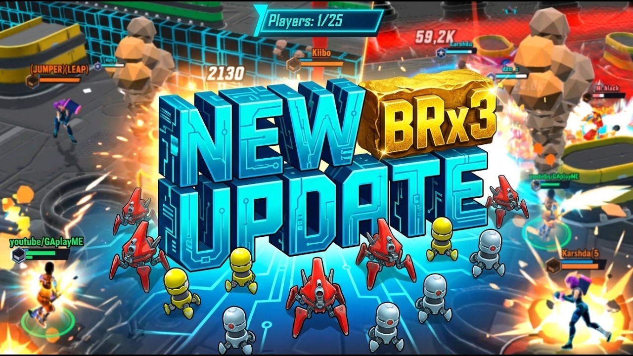 #gridpunk | What is BRx3 new mode and map?