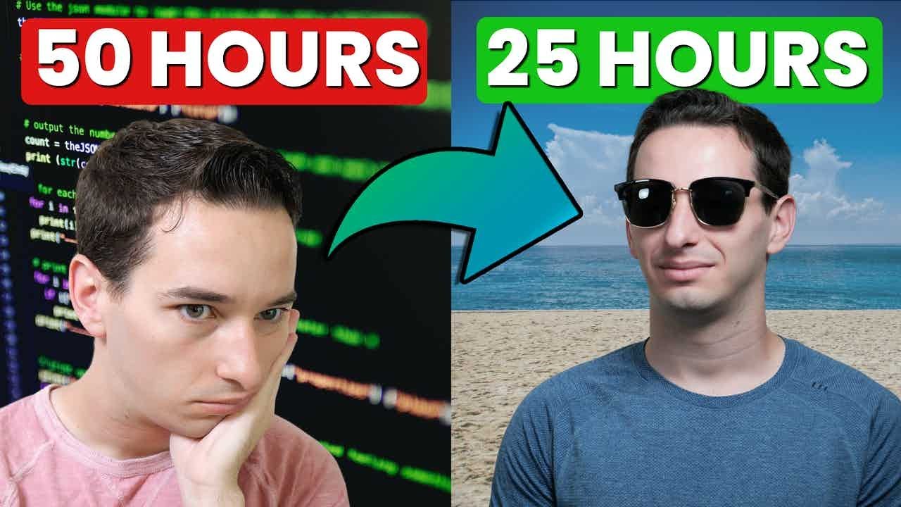 How I Worked Under 30 Hours/Week As A Software Engineer