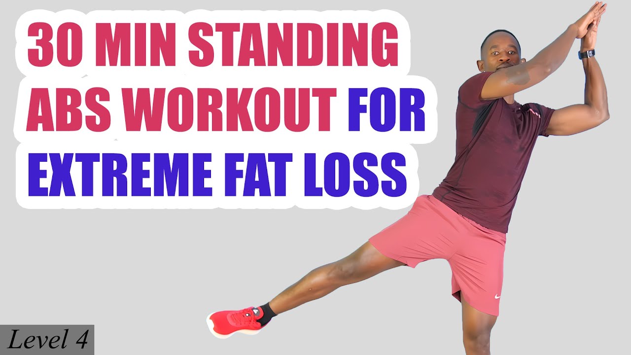 30-Minute Standing Abs Workout for Extreme Fat Loss
