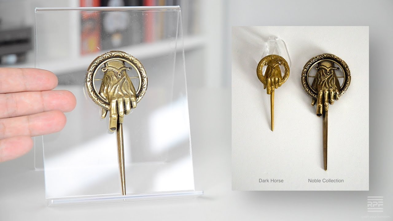 Prop Review: Game of Thrones Hand of the King Pin (Noble Collection)