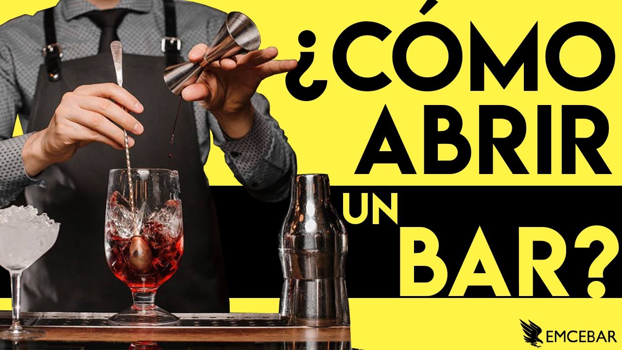 ¿Cómo Iniciar Un Bar?