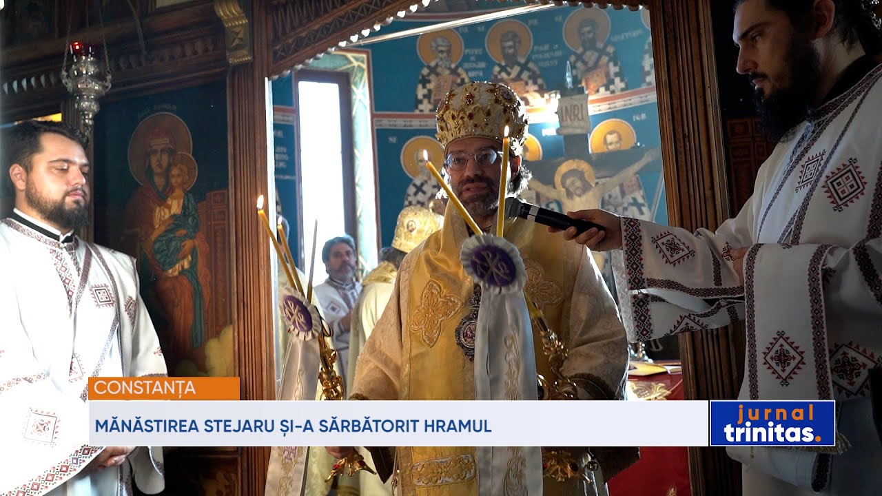 Mănăstirea constănțeană Stejaru și-a sărbătorit hramul