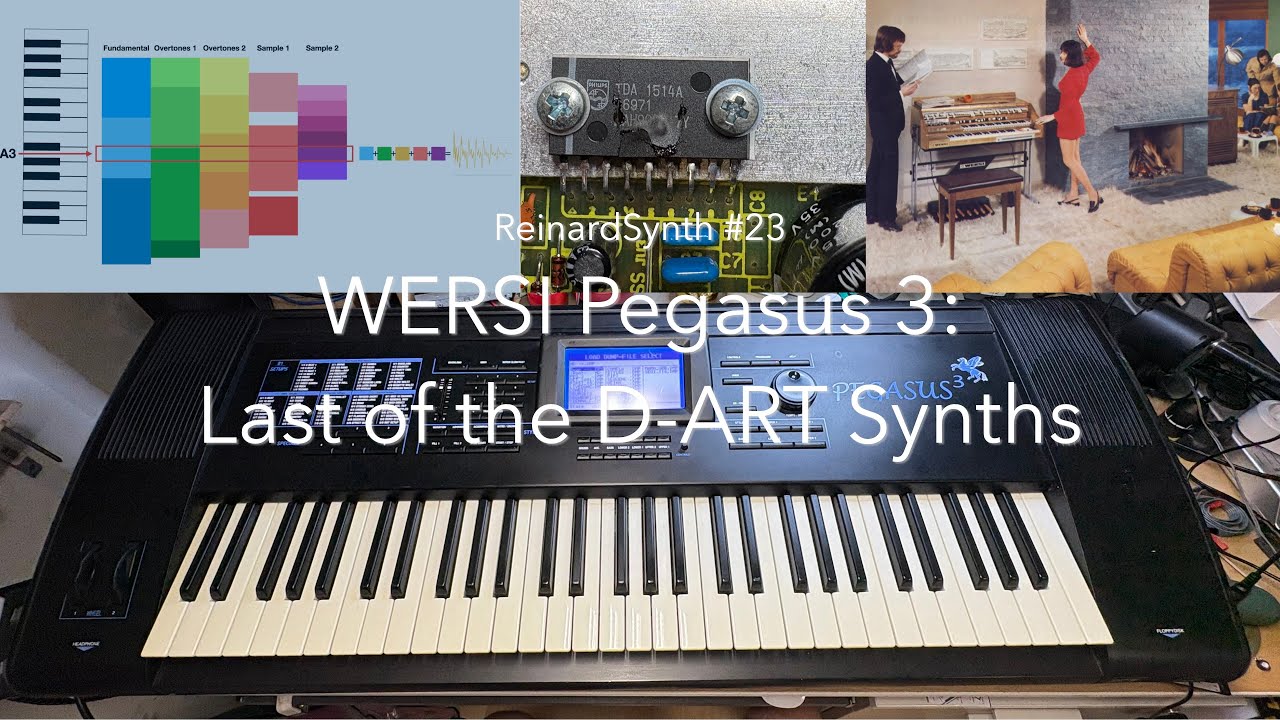 ReinardSynth #23 WERSI Pegasus 3: Last of the D-ART Synths