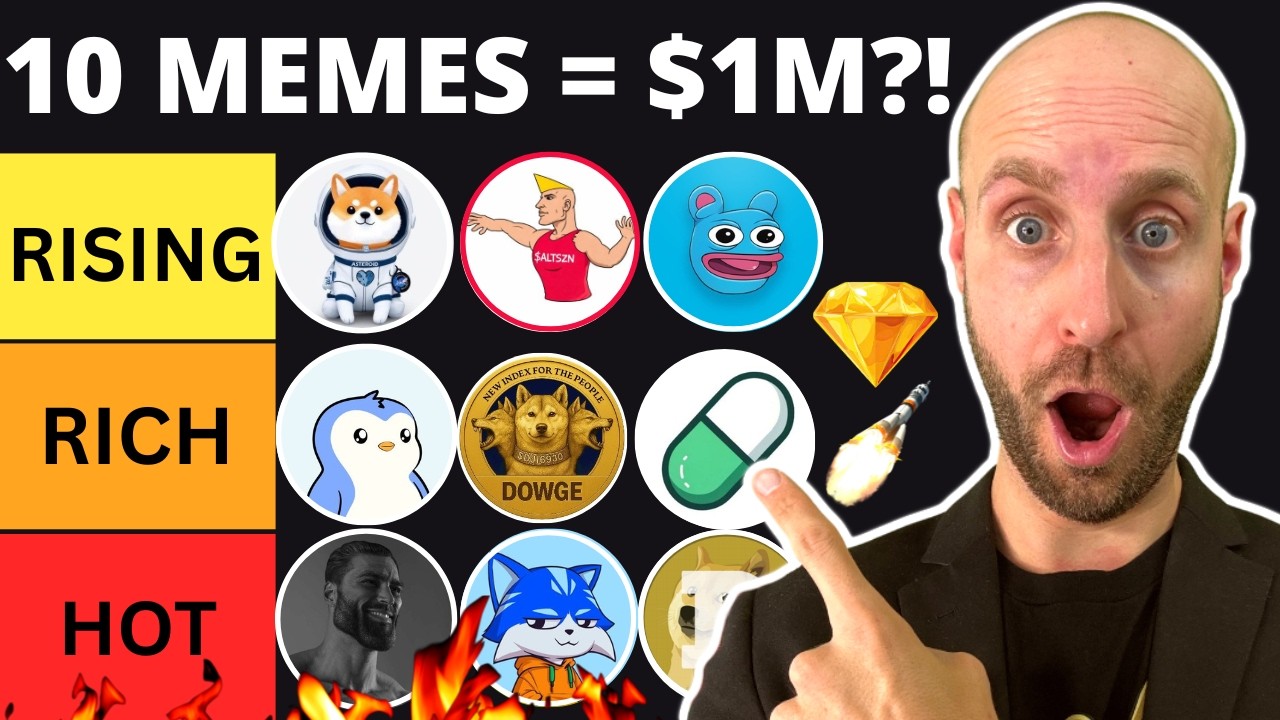 🔥TOP 10 MEMECOINS HEATING UP DURING THIS BITCOIN & ALTCOIN RALLY?!