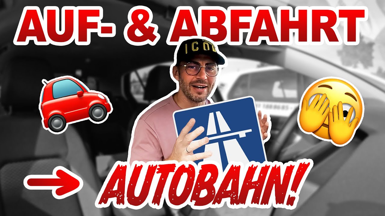 AUF- und ABFAHRT: AUTOBAHN richtig meistern🛣️🚗