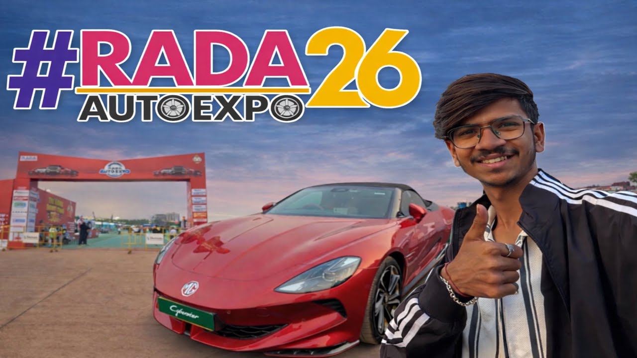 Rada Auto Expo 2026 Raipur Chhattisgarh 😍 Haan Bhai Ashish Vlogs