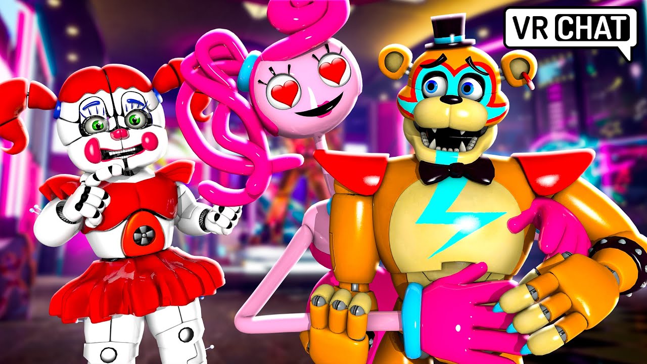 Mommy Long Legs IS YANDERE for Glamrock Freddy in VRChat