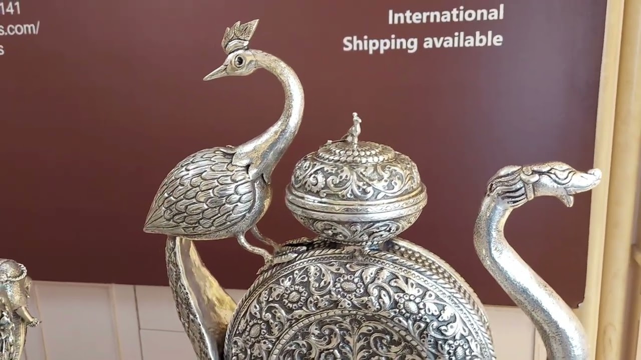 #Silverarticles // Latest Antique Fancy Silver Articles Collections || Krishna House Of Silver