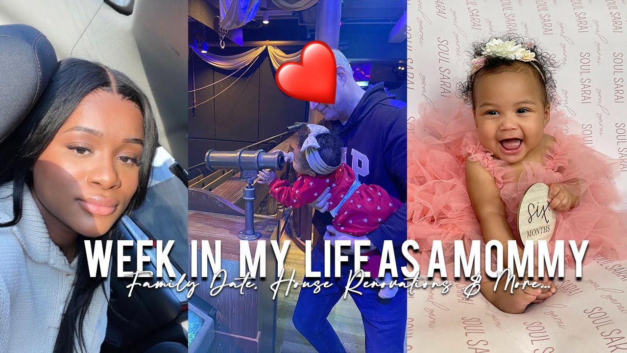 VLOG♡ WEEK IN MY LIFE AS A MOMMY | Getting back together!? Family Date, Shopping, House renovations