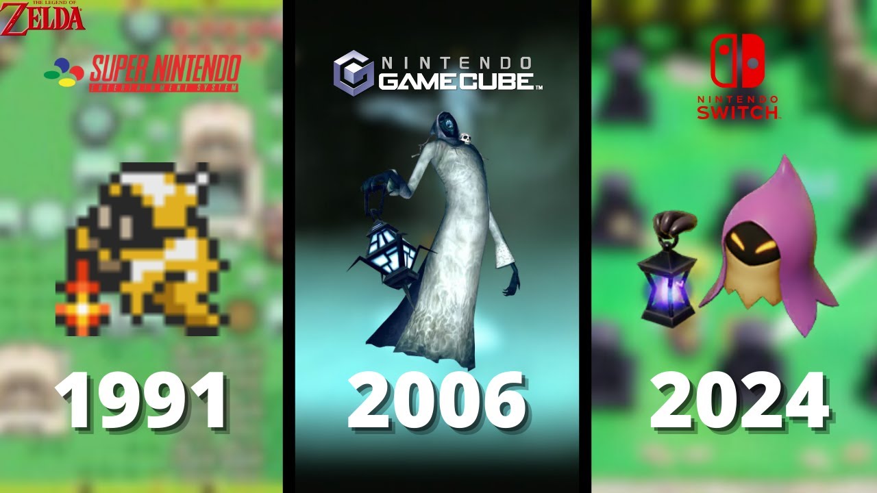 Evolution of The Legend of Zelda: Poe (1991 - 2024)