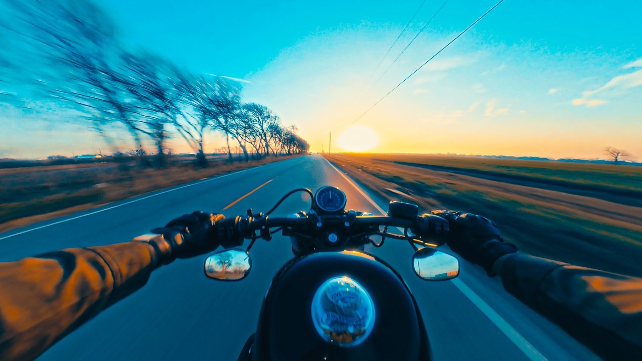 Peace With Sunrise | Sportster 48 | POV