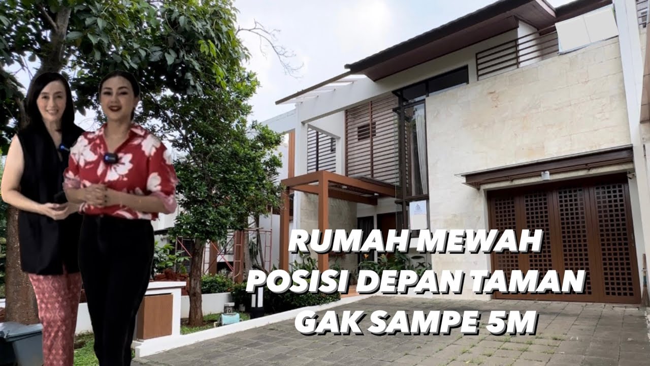 (SOLD) Rumah di Kawasan Mewah Dengan Lingkungan Taman Hijau Dan Asri di De Park BSD