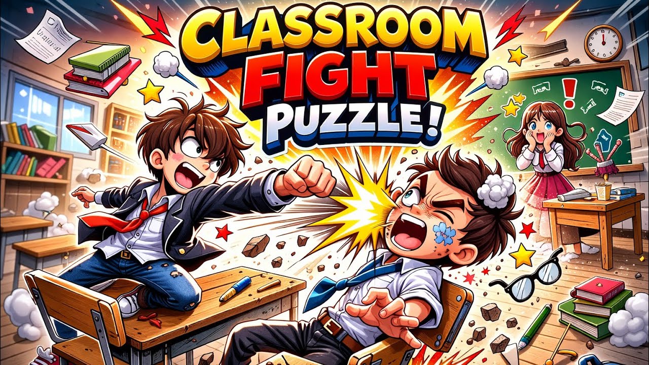 CLASSROOM PUZZLE FIGHT 🔥 PUZZLE GAME LIVE 🔴 | #shortslive #puzzlegame #verticallive #classroomgame