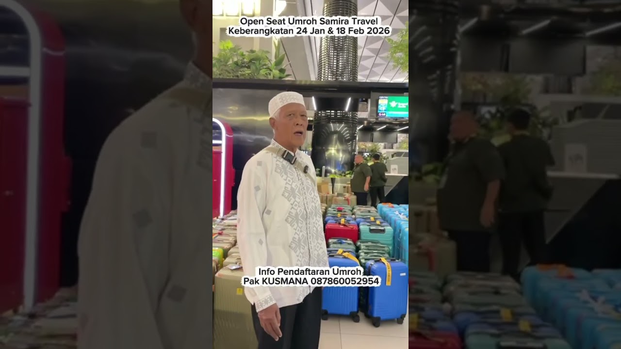 Pemberangkata Jamah Umrah oleh Samira Travel 