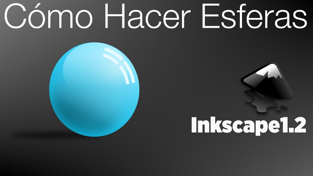 Cómo hacer Esferas en Inkscape 1.2 | Tutorial Luces y Sombras