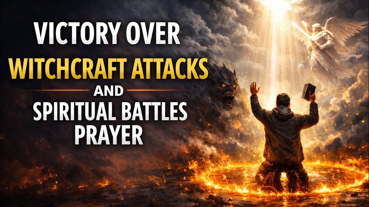 PRAY FOR VICTORY OVER WITCHCRAFT ATTACKS AND SPIRITUAL BATTLES || WARFARE - SPIRITUAL PRAYER. 