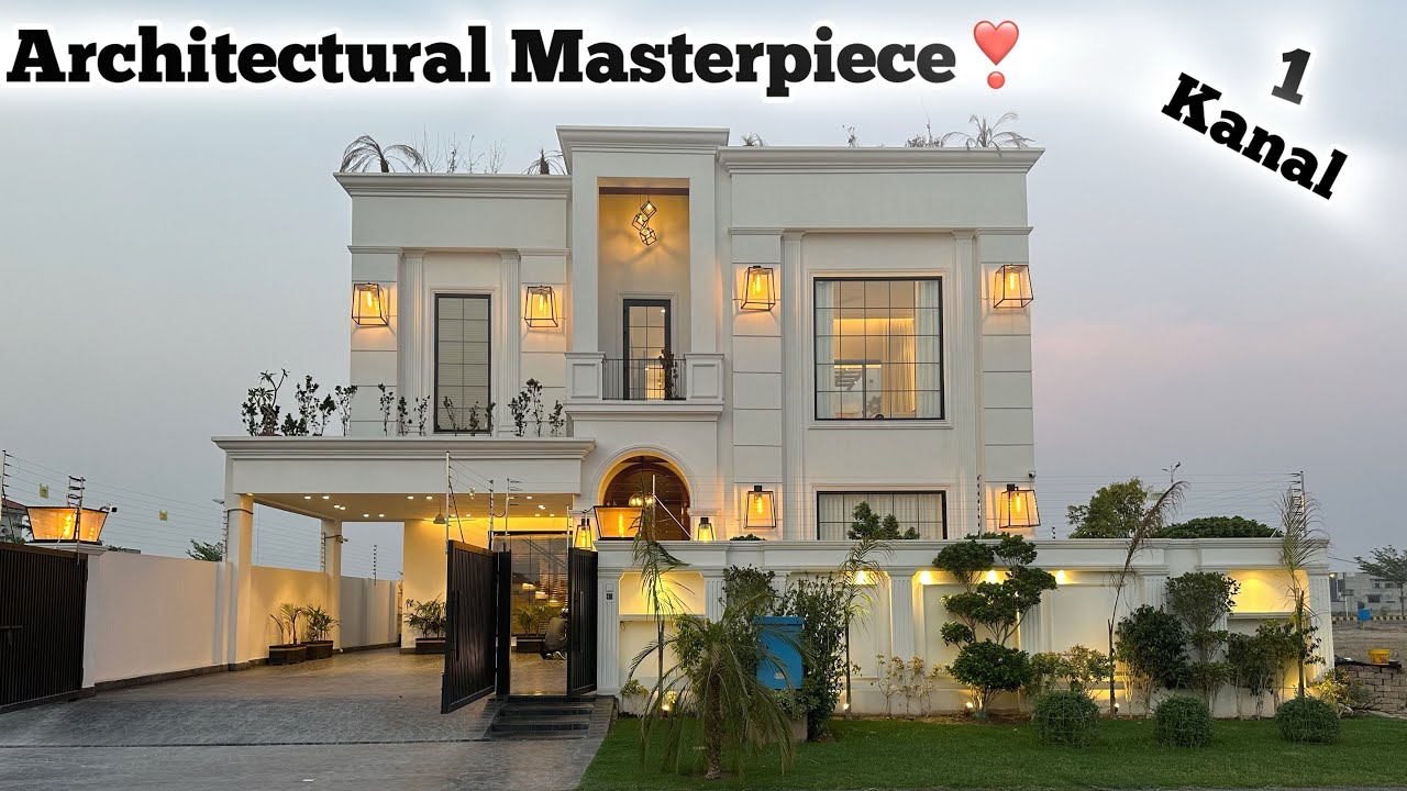 1 Kanal Most Attractive Royal Classic  Fully Furnished House In DHA Lahore