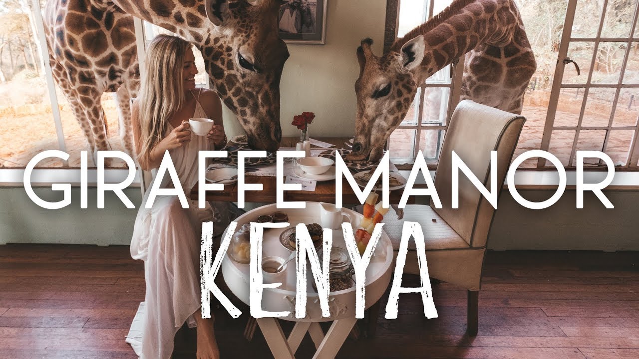 Visiting Giraffe Manor in Kenya