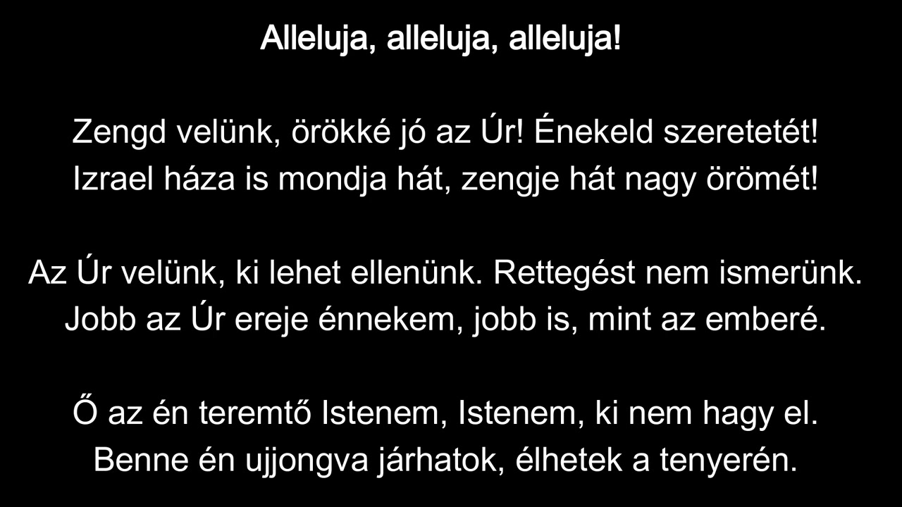 Alleluja, zengd velünk (Britpop AI Cover v2)