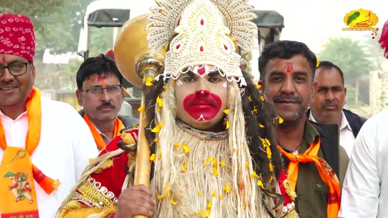 कलश यात्रा श्री राम कथा फोगां सरदारशहर ।। दंडी स्वामी शिवेंद्राश्रम जी महाराज 