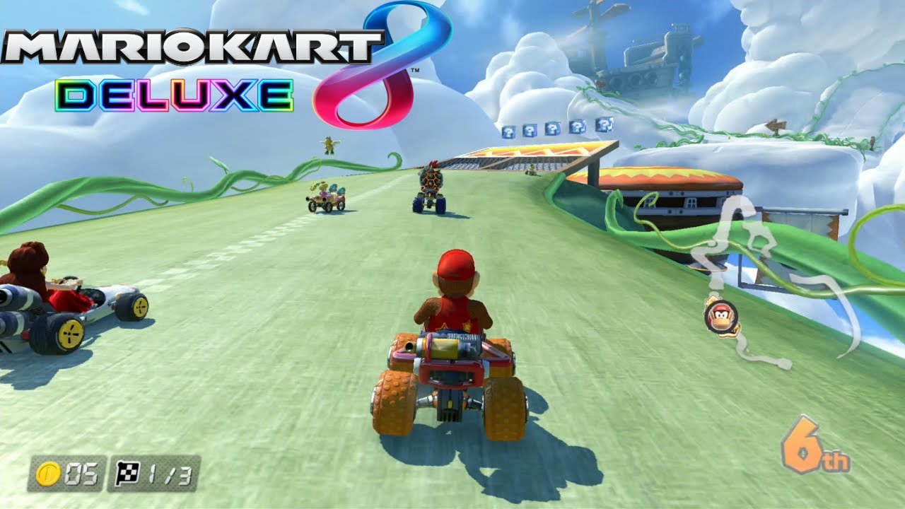Mario Kart 8: A Cloudtop Cruise