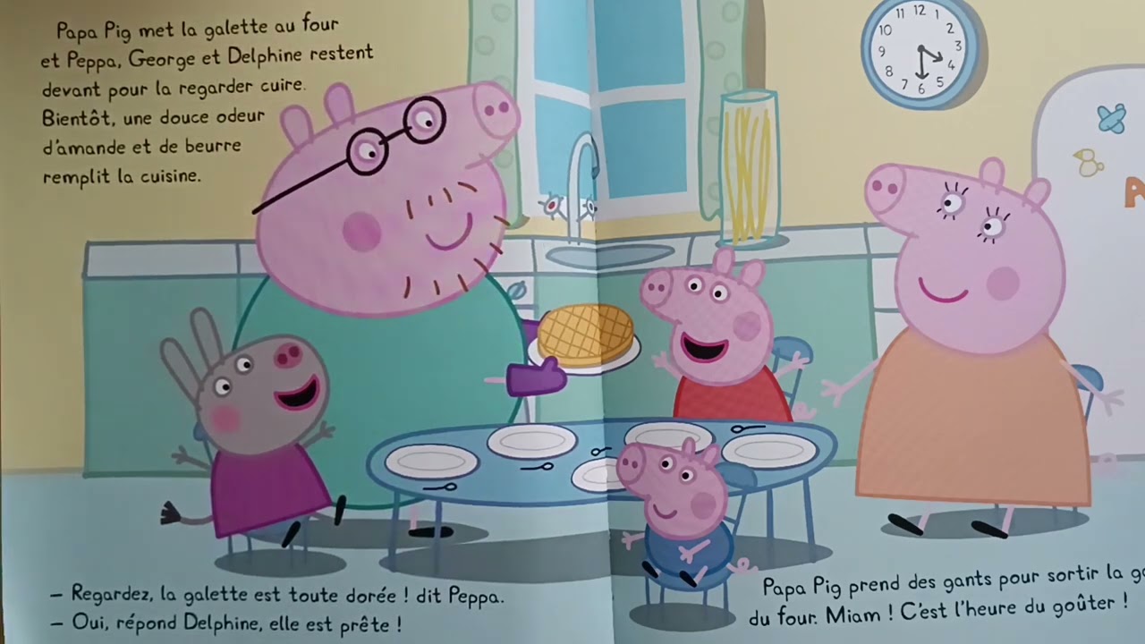 Peppa et la galette des rois