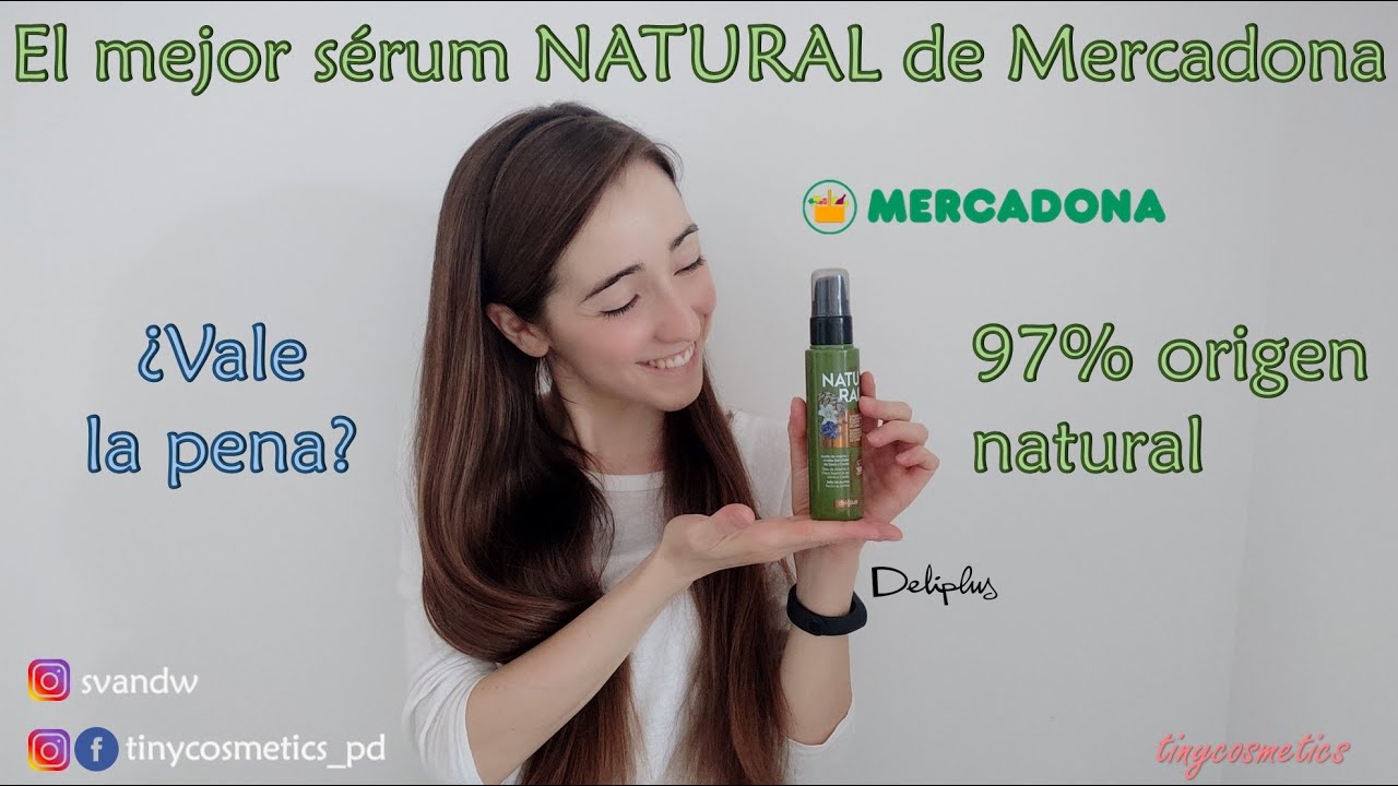 ¿El mejor Sérum Capilar Natural de Mercadona por sólo 4€? {tinycosmetics}