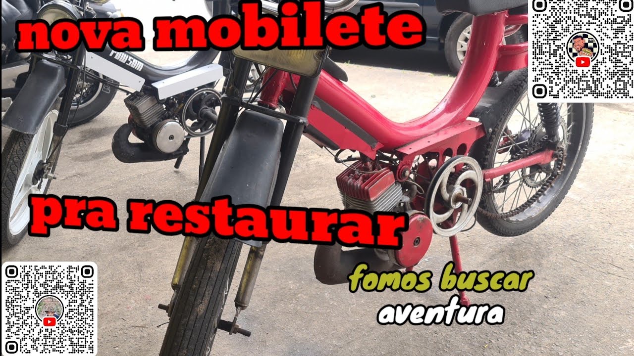 Nova mobilete pra restaurar, inscreva-se