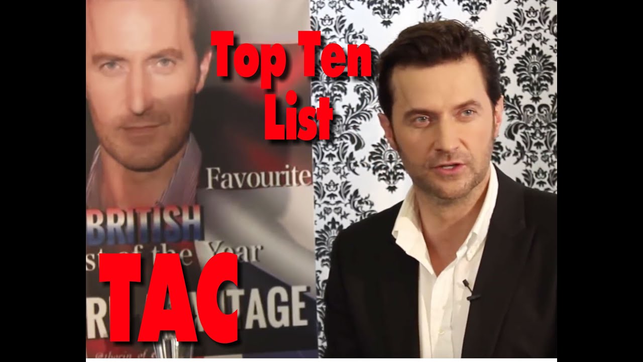 RICHARD ARMITAGE Top Ten Moments on @TheAnglophileChannel | The Best of RA | Buns included